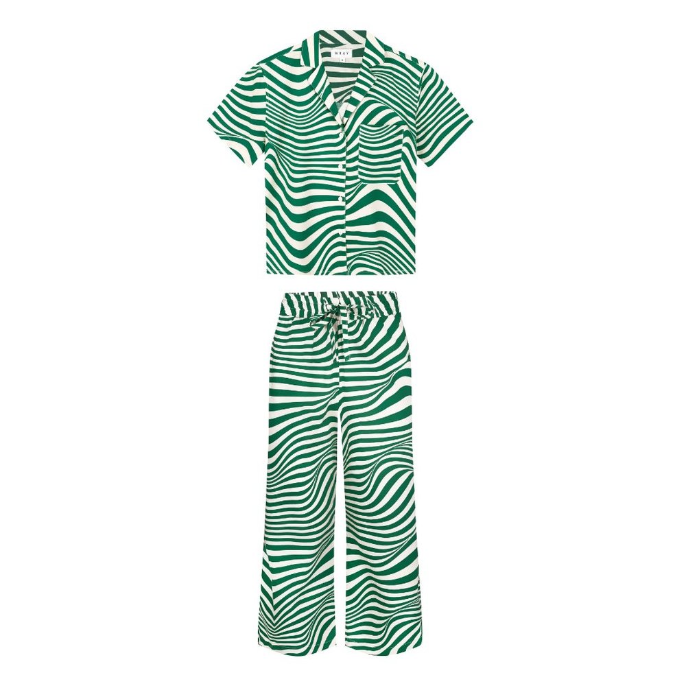 NEW Wray Algae Swirl Lounge Set